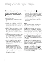 Preview for 8 page of Sunbeam Halo+DuraCeramic AF5000 User Manual