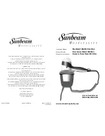 Предварительный просмотр 1 страницы Sunbeam HD3002 Instruction Manual
