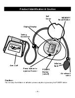 Предварительный просмотр 4 страницы Sunbeam Health at Home 61-268-001 Instruction Manual