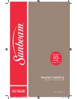 Sunbeam heated bedding User Manual preview