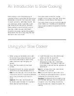 Preview for 6 page of Sunbeam HP3520 Instruction/Recipe Booklet