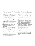 Preview for 4 page of Sunbeam HS6700 Instruction Booklet