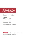 Preview for 12 page of Sunbeam HS6700 Instruction Booklet