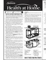 Preview for 3 page of Sunbeam HUMIDIFIERCool Owner'S Manual