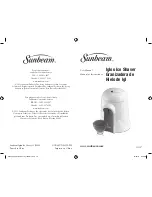 Sunbeam Igloo FRSBSCIGO User Manual preview