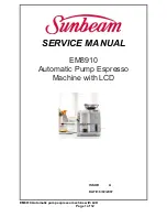 Preview for 1 page of Sunbeam Intuitive EM8910 Service Manual