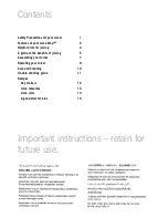 Preview for 2 page of Sunbeam Juice Drop JE4800 Instruction Booklet