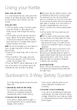 Preview for 5 page of Sunbeam KE6200 User Manual