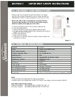 Предварительный просмотр 7 страницы Sunbeam KY-25 User'S Manual Manual