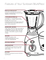 Предварительный просмотр 8 страницы Sunbeam LC6200 Instruction Booklet