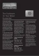 Preview for 16 page of Sunbeam LC9600Z Instruction Booklet