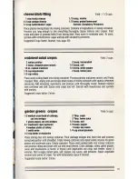 Preview for 40 page of Sunbeam LeChef Recipes And Instructions