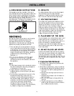 Preview for 5 page of Sunbeam MA-6400B Owner'S Manual And Cooking Manual