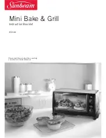 Предварительный просмотр 1 страницы Sunbeam Mini Bake & Grill BT2600 Instruction Booklet