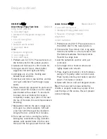 Предварительный просмотр 15 страницы Sunbeam Mini Bake & Grill BT2600 Instruction Booklet