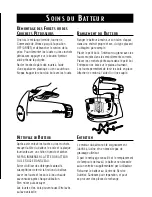 Preview for 21 page of Sunbeam MIXMASTER 2366 Instruction Manual