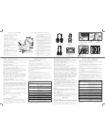 Preview for 2 page of Sunbeam Mixmaster 2371 User Manual