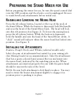 Preview for 7 page of Sunbeam MixMaster FPSBSM2101 User Manual