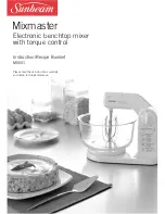 Предварительный просмотр 1 страницы Sunbeam Mixmaster MX001 Instruction/Recipe Booklet