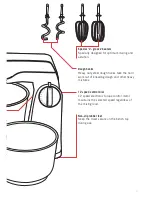 Предварительный просмотр 5 страницы Sunbeam Mixmaster MX003 Instruction Booklet