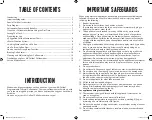 Preview for 2 page of Sunbeam Mr. Coffee BVMC-DT100_20ESM1 (US) User Manual