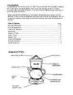 Preview for 4 page of Sunbeam Mrs. Tea HTM1 Operating Instructions Manual