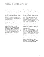 Предварительный просмотр 9 страницы Sunbeam MultiBlender PB7950 Instruction Booklet