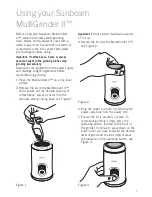 Предварительный просмотр 7 страницы Sunbeam MultiGrinder II EM0405 Instruction Booklet