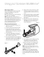 Предварительный просмотр 7 страницы Sunbeam MultiMincer FG5600 Instruction And Recipe Booklet