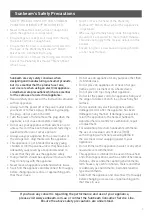 Предварительный просмотр 3 страницы Sunbeam MXP3000 User Manual