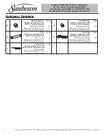 Preview for 8 page of Sunbeam NBC1712E Owner'S Manual