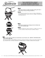 Предварительный просмотр 10 страницы Sunbeam NPC1406G Owner'S Manual