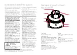 Preview for 3 page of Sunbeam NUTRIOVEN COP3000WH User Manual