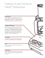 Preview for 6 page of Sunbeam Oskar LC7600C Instruction Booklet