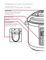 Предварительный просмотр 6 страницы Sunbeam PE6100 Instruction Manual