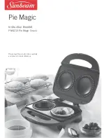 Предварительный просмотр 1 страницы Sunbeam Pie Magic PM4210 Instruction Booklet