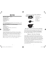 Preview for 5 page of Sunbeam Pint Electric Ice Cream Maker User Manual