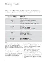 Preview for 10 page of Sunbeam Planetary Mixmaster MX7900 Instruction Booklet