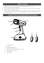 Предварительный просмотр 4 страницы Sunbeam Power Shot SGS0900 User Manual