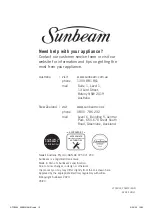 Предварительный просмотр 7 страницы Sunbeam PressXPress STC5000 User Manual