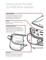 Preview for 4 page of Sunbeam Pro Glide Plus 8700 Instruction Booklet