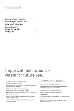 Preview for 2 page of Sunbeam Pro Steam SR4110 User Manual