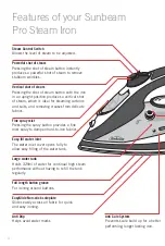 Предварительный просмотр 4 страницы Sunbeam Pro Steam SR4260 User Manual