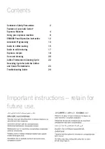 Preview for 3 page of Sunbeam PU8000 User Manual