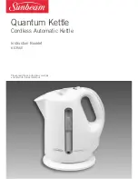 Sunbeam Quantum KE3560 Instruction Booklet preview