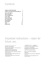 Preview for 2 page of Sunbeam RC4900 Instruction/Recipe Booklet