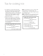 Preview for 8 page of Sunbeam RC4900 Instruction/Recipe Booklet