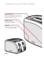 Preview for 4 page of Sunbeam Retro TA5200B Instructions Manual