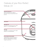 Preview for 4 page of Sunbeam Rice Perfect RC5810 Instruction/Recipe Booklet