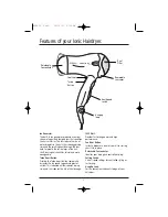 Предварительный просмотр 3 страницы Sunbeam Salon Finish HD2850 Instruction Booklet